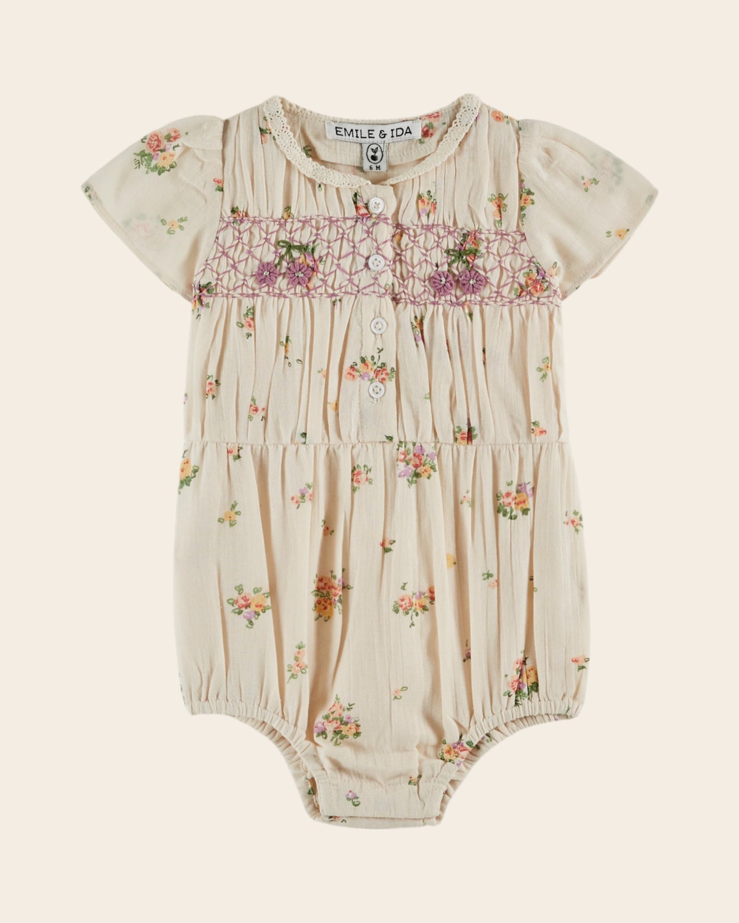 Combibloomer Althea floral smocked