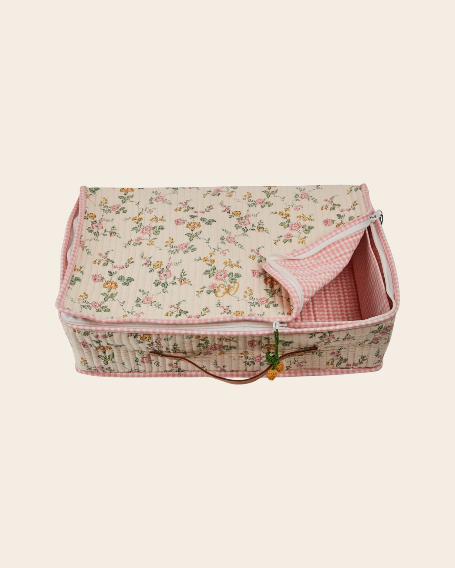 Large Suitcase Flowery rose