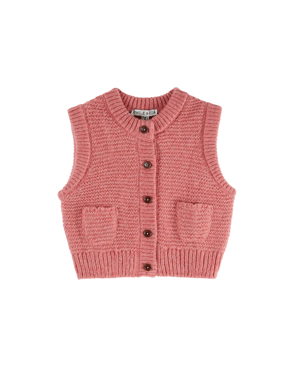 Sleeveless vest - Ultra soft pink