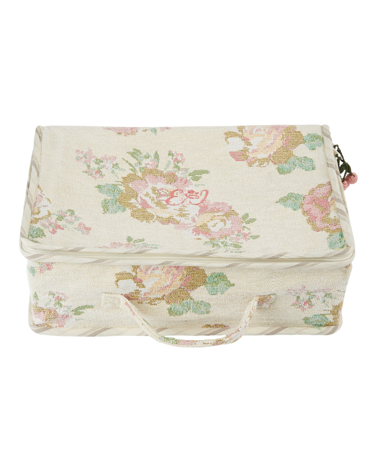 Small Suitcase - Floral jacquard