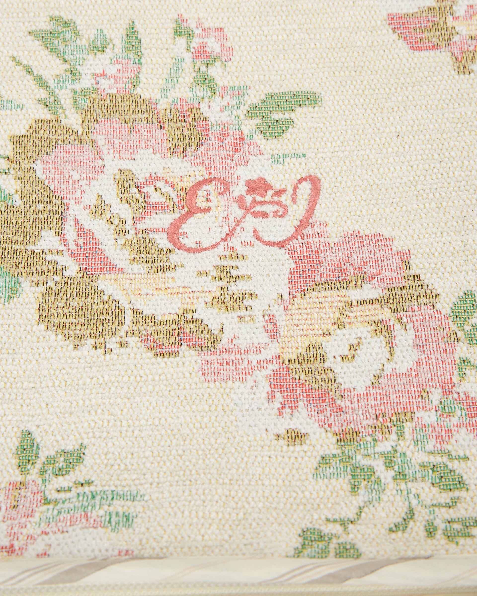 Small Suitcase - Floral jacquard