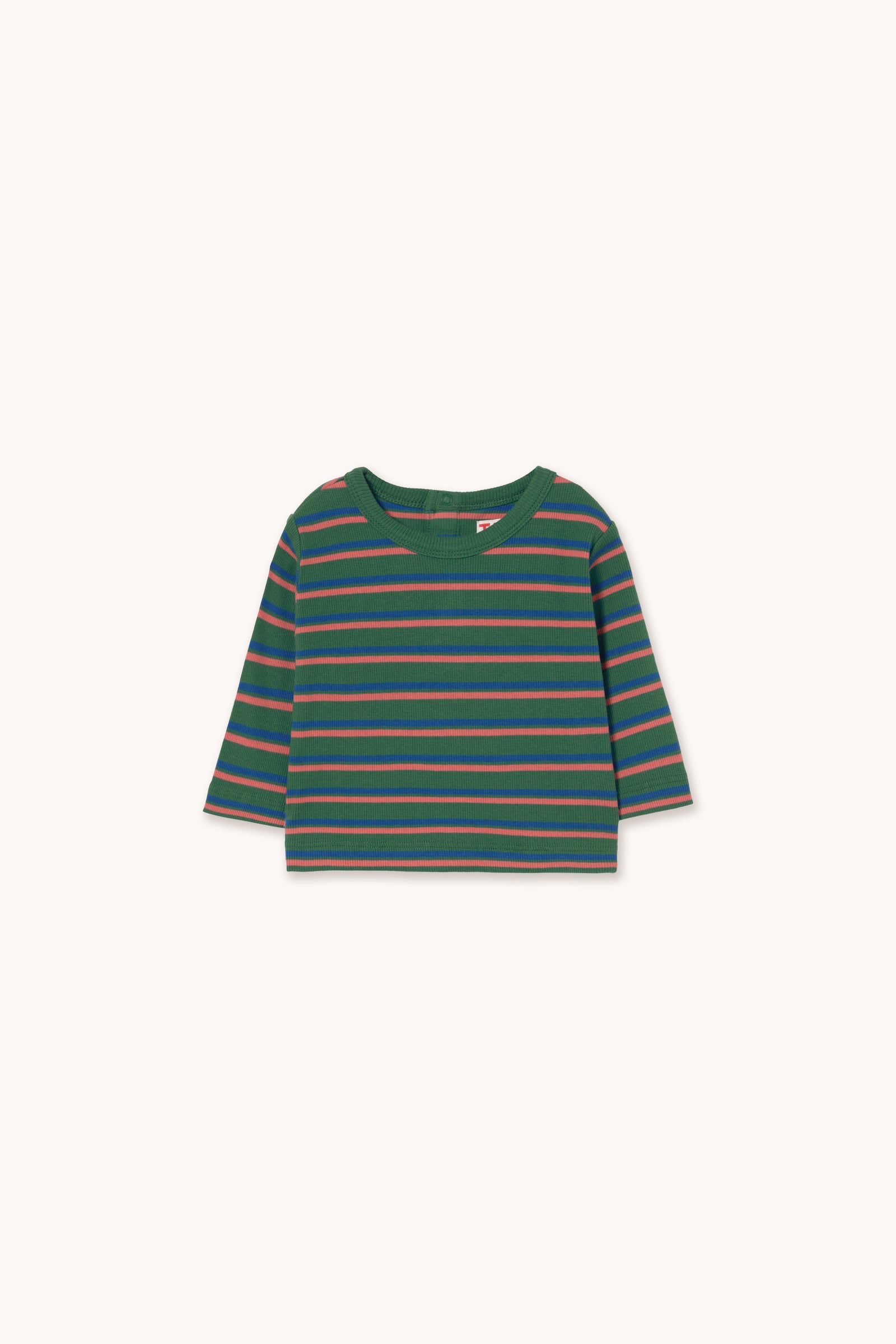 Duo Stripes Rib Baby tee