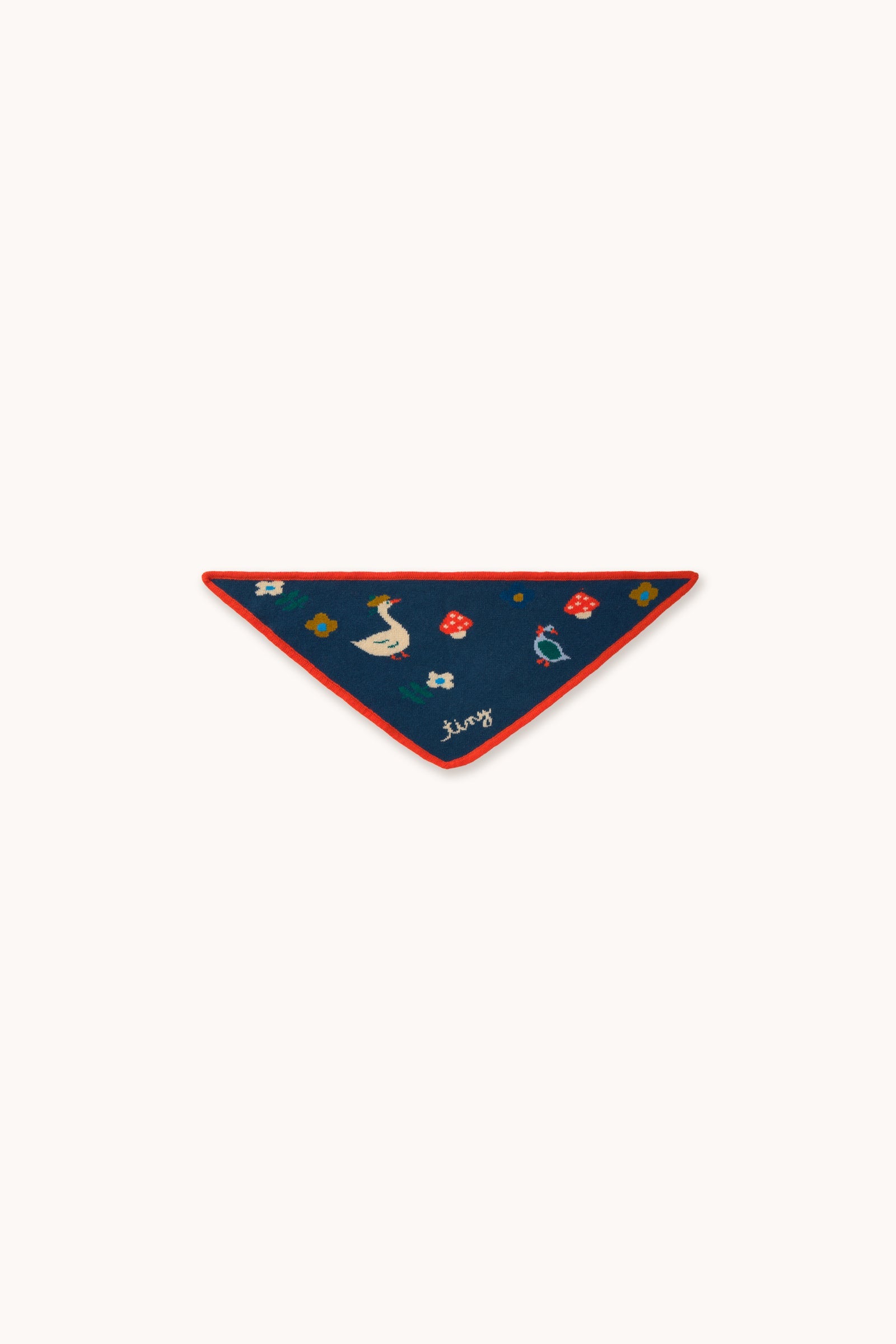 Winter Pond Bandana Ink Blue