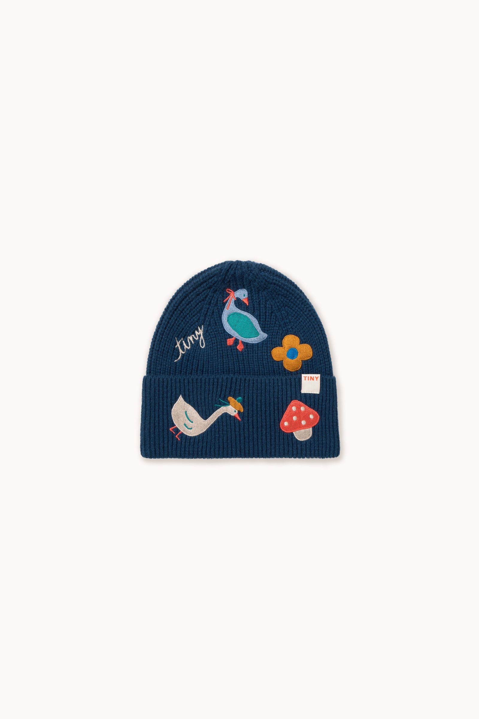 Winter Pond Beanie Ink Blue