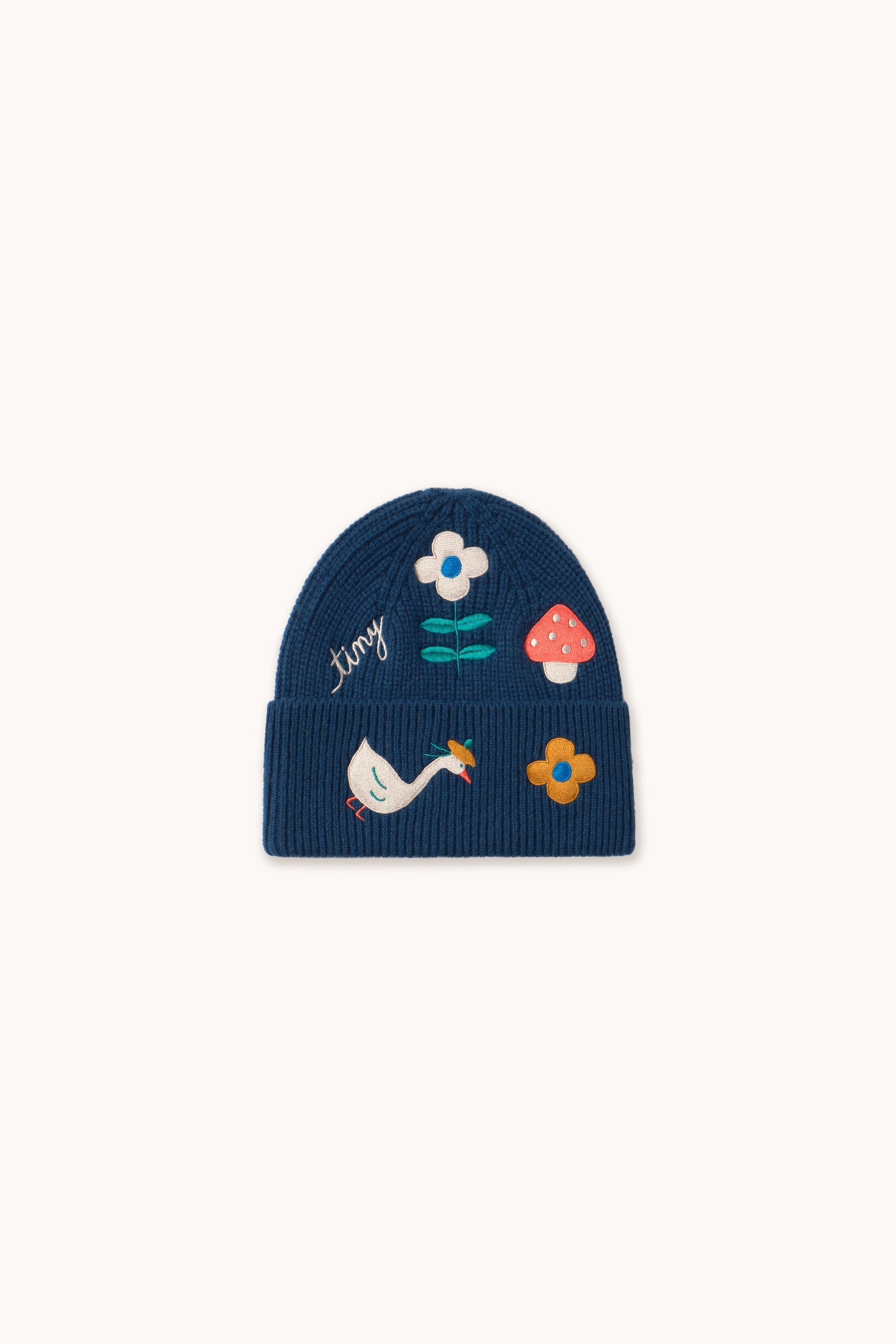 Winter Pond Beanie Ink Blue