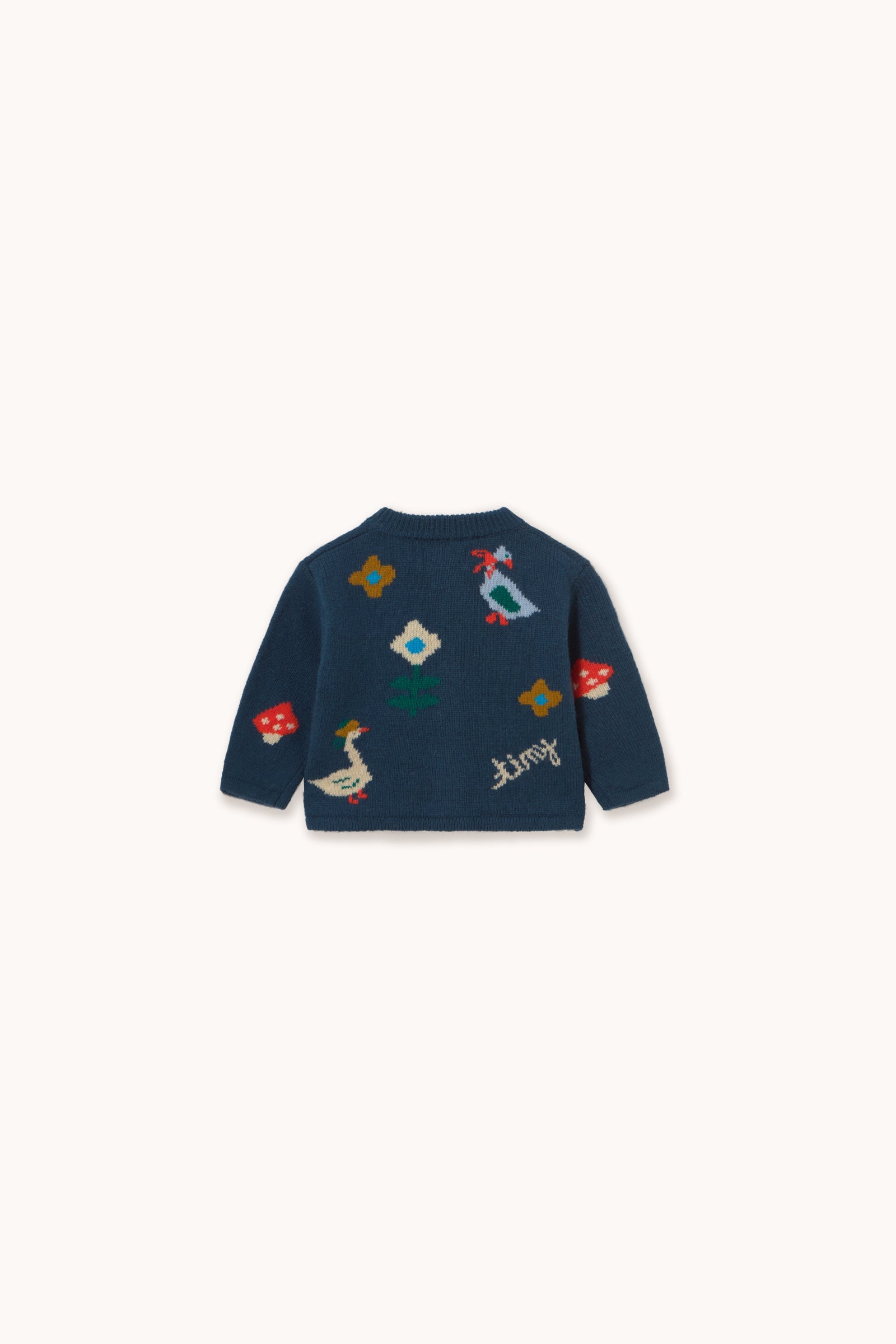 Winter Pond Cardigan Baby Ink Blue