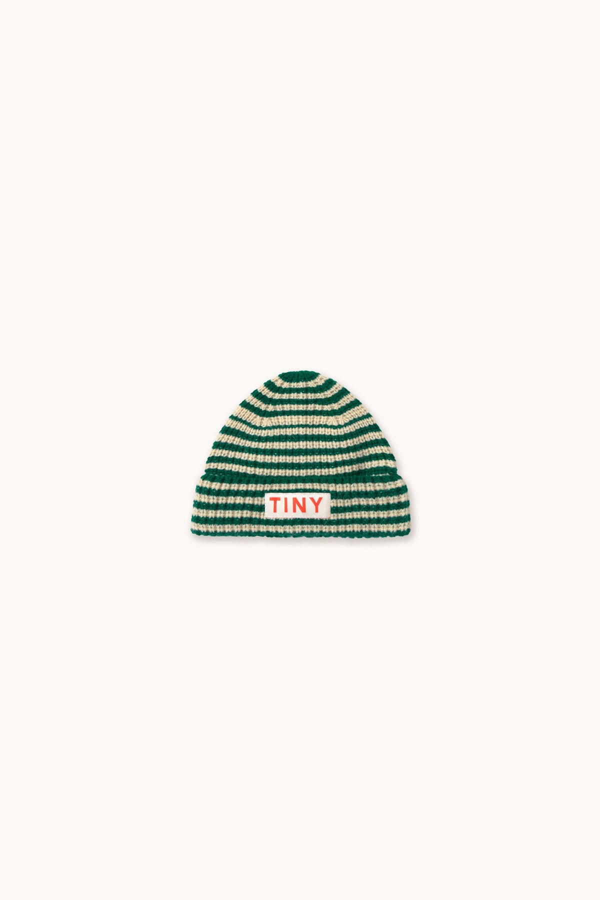 Stripes Beanie Dark Green