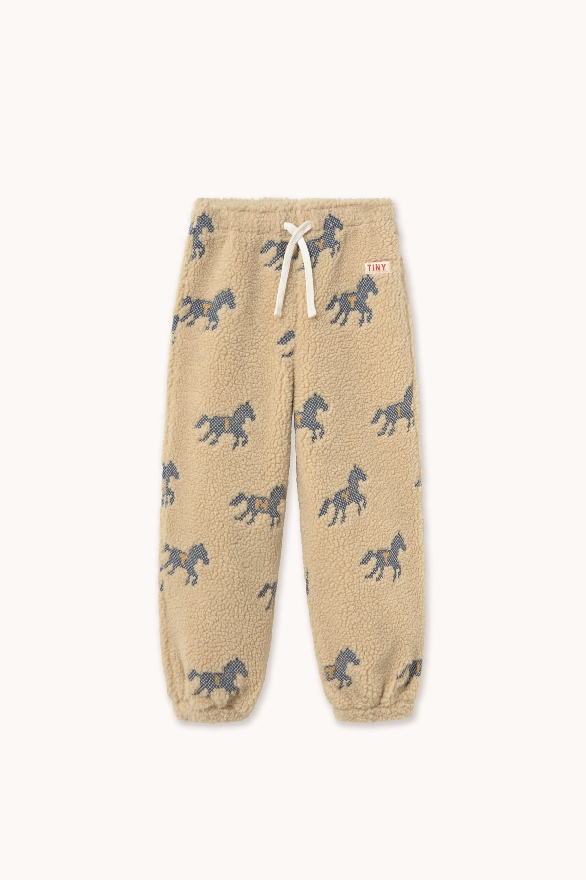 Horses Sherpa Sweatpant Vanilla