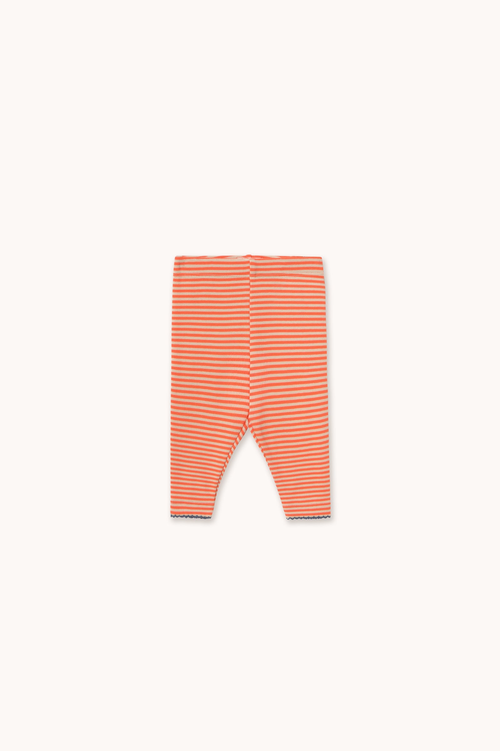 Stripes Rib Baby Pant Summer Red