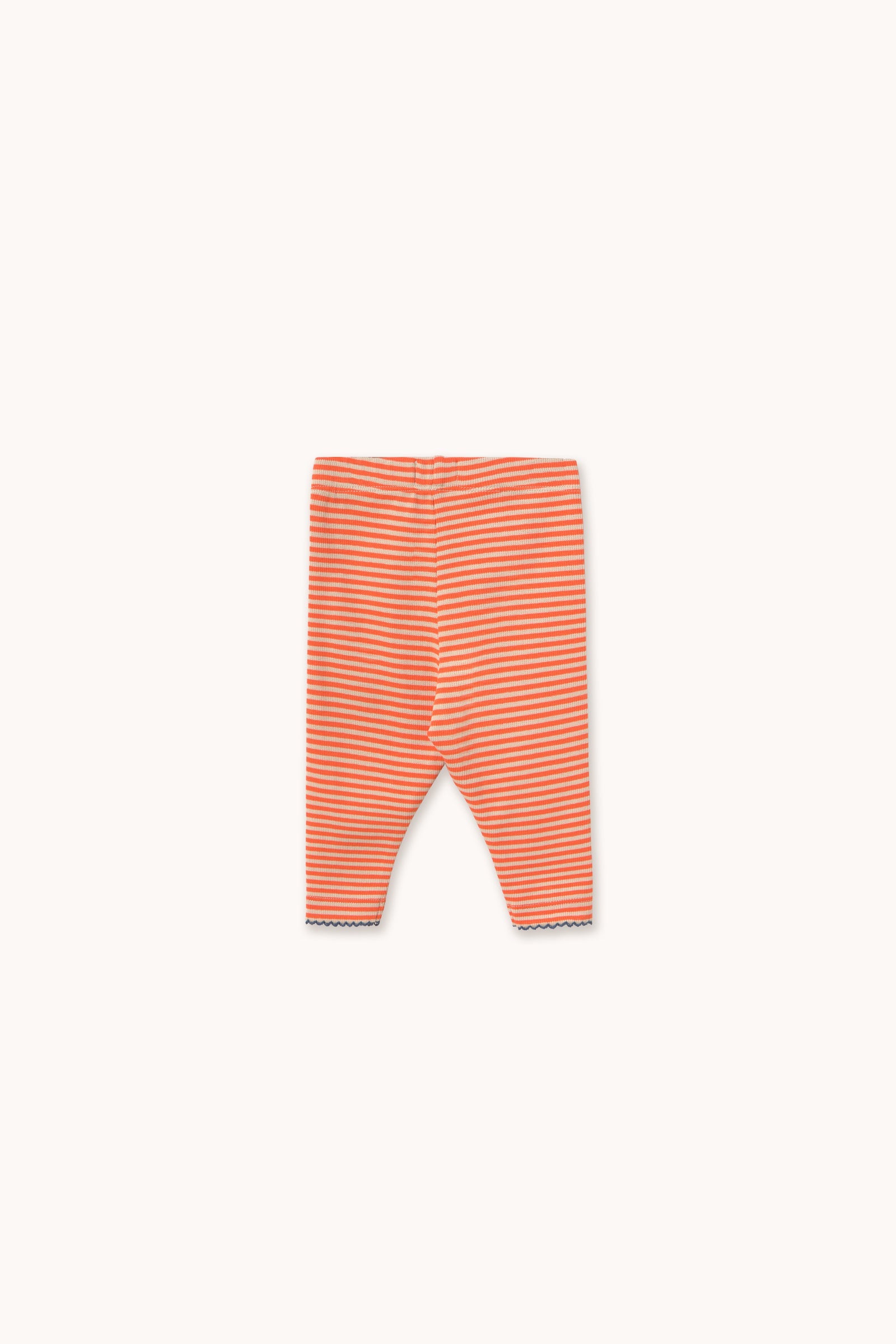 Stripes Rib Baby Pant Summer Red