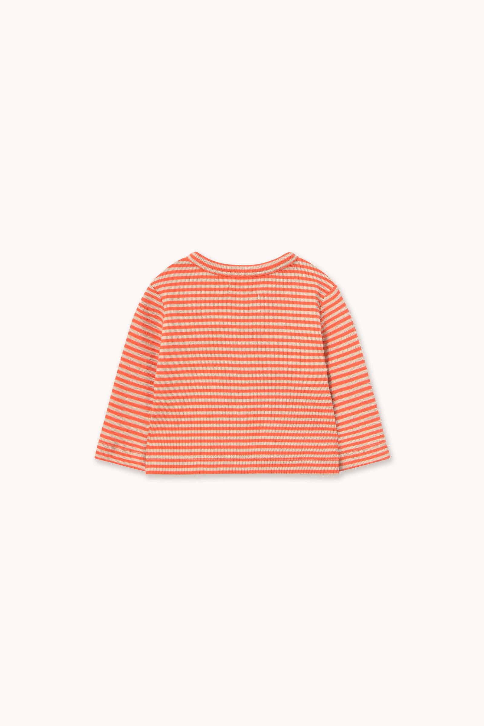 Stripes Rib Baby Jacket Summer Red