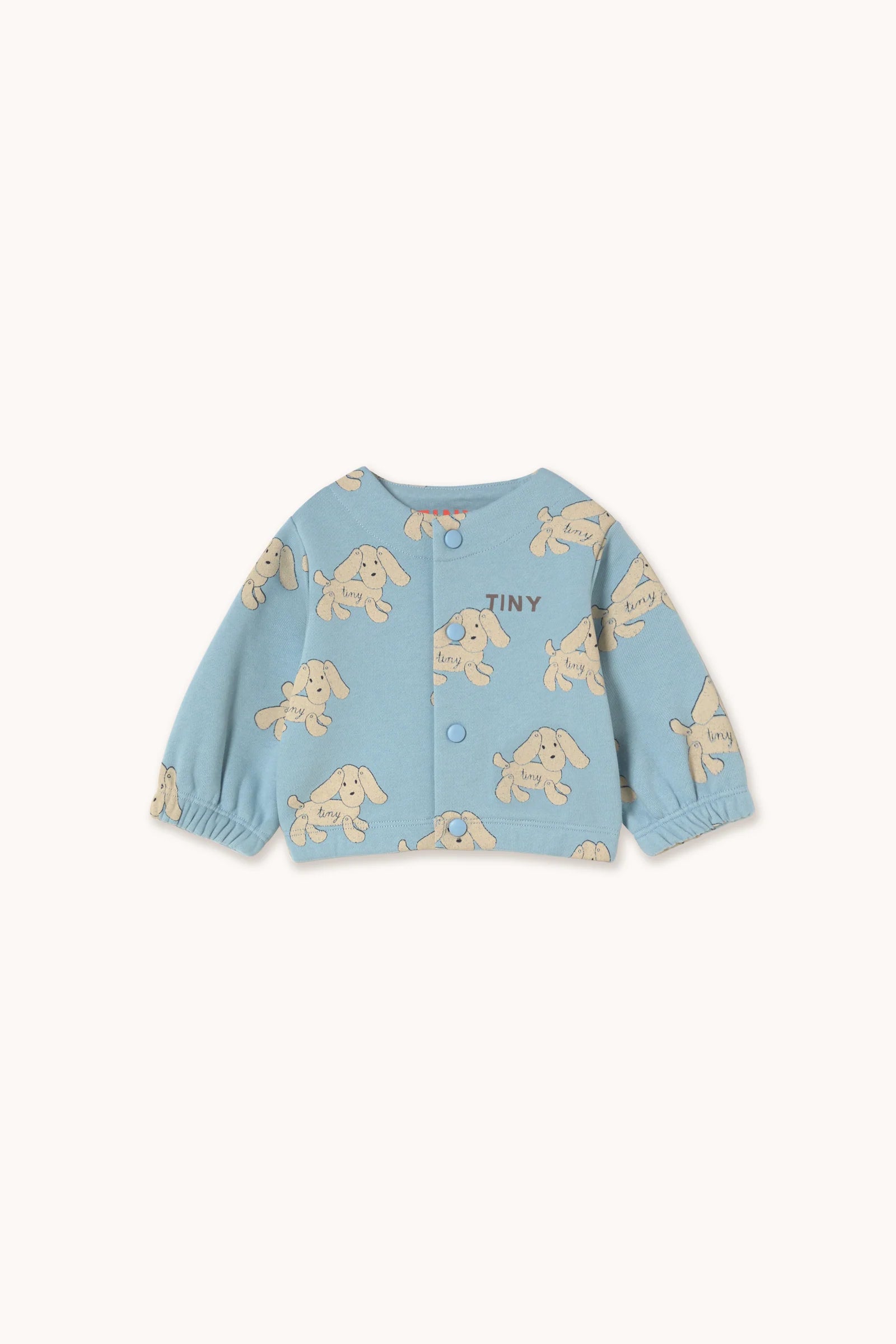 Dogs Baby Jacket Blue