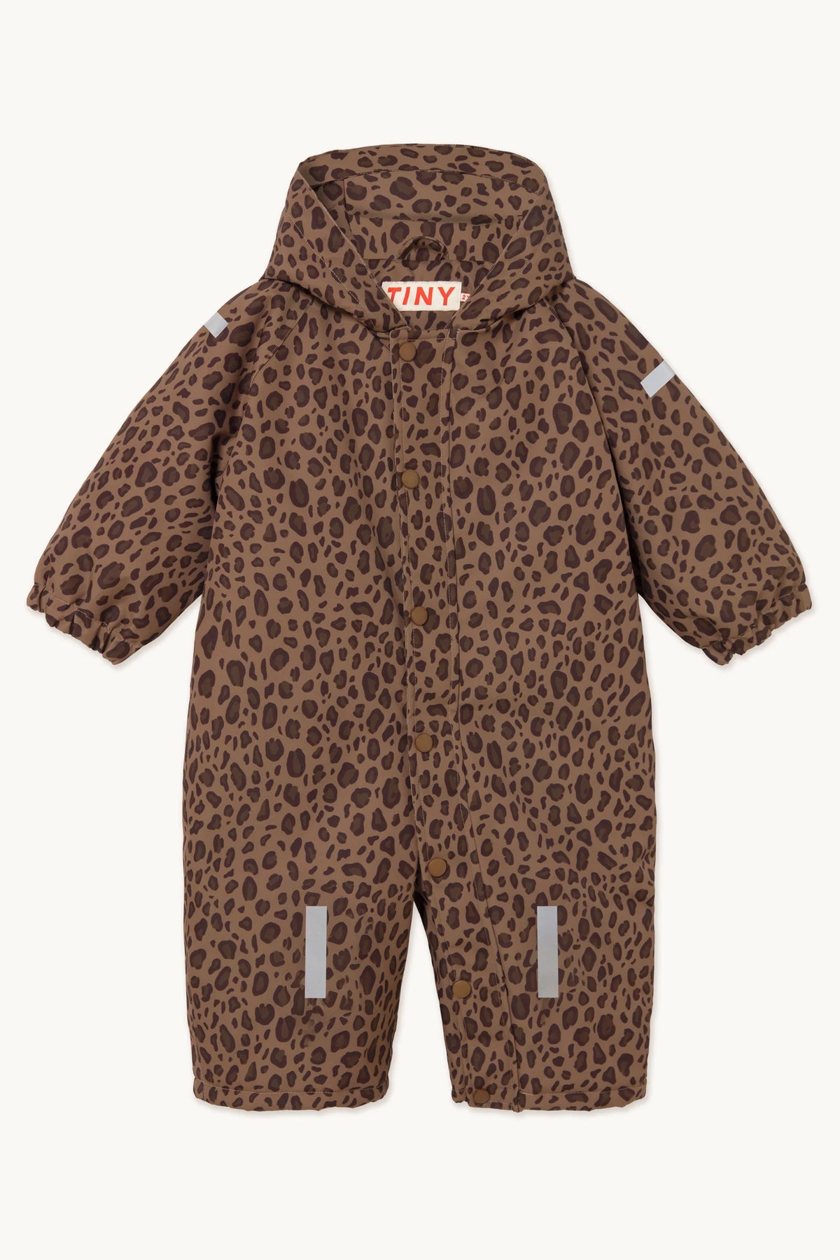 Animal Print Snow One-Piece Mocha
