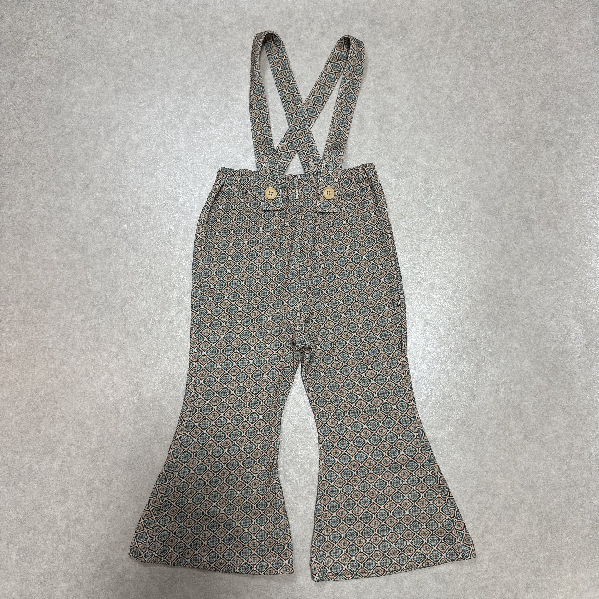 Pixel Art Salopette / Blue