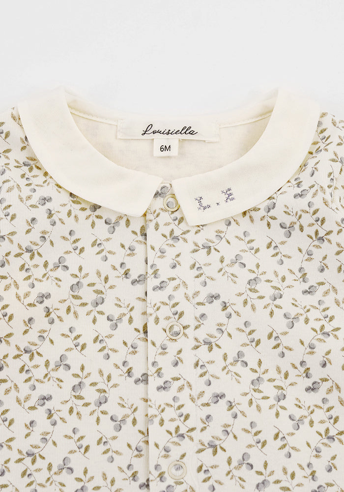 Baby Livie Collar Organic Romper