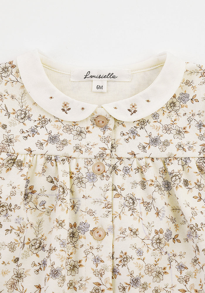 Baby Thessaria Collar Organic Romper
