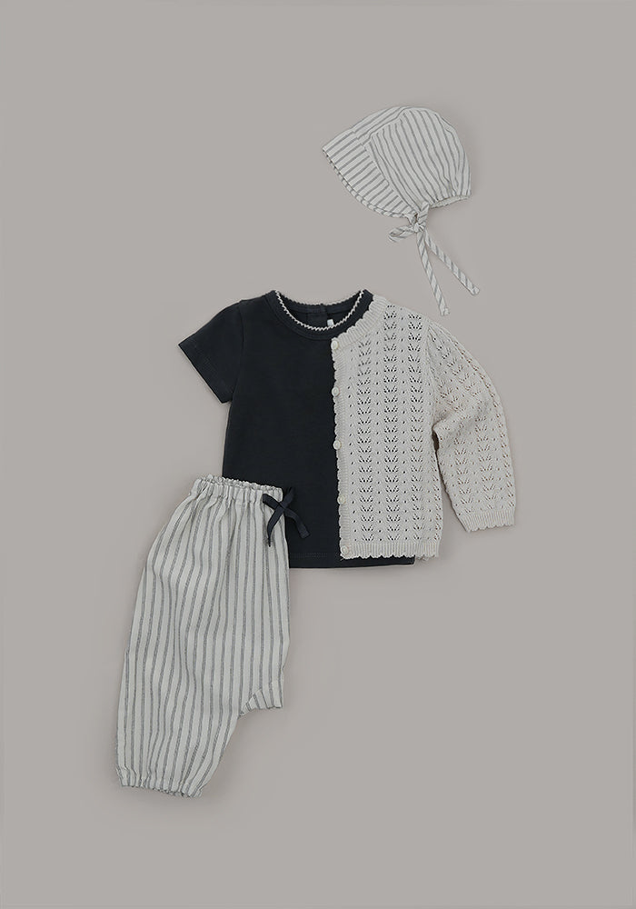 Baby Mia T-shirt Charcoal