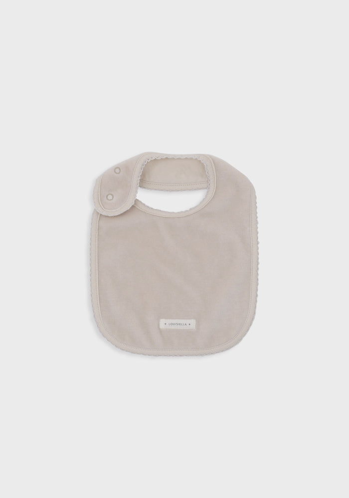 Baby Miel Bib Pink Beige