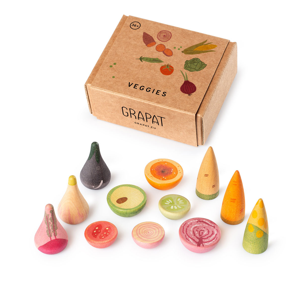Grapat Play Set Veggies