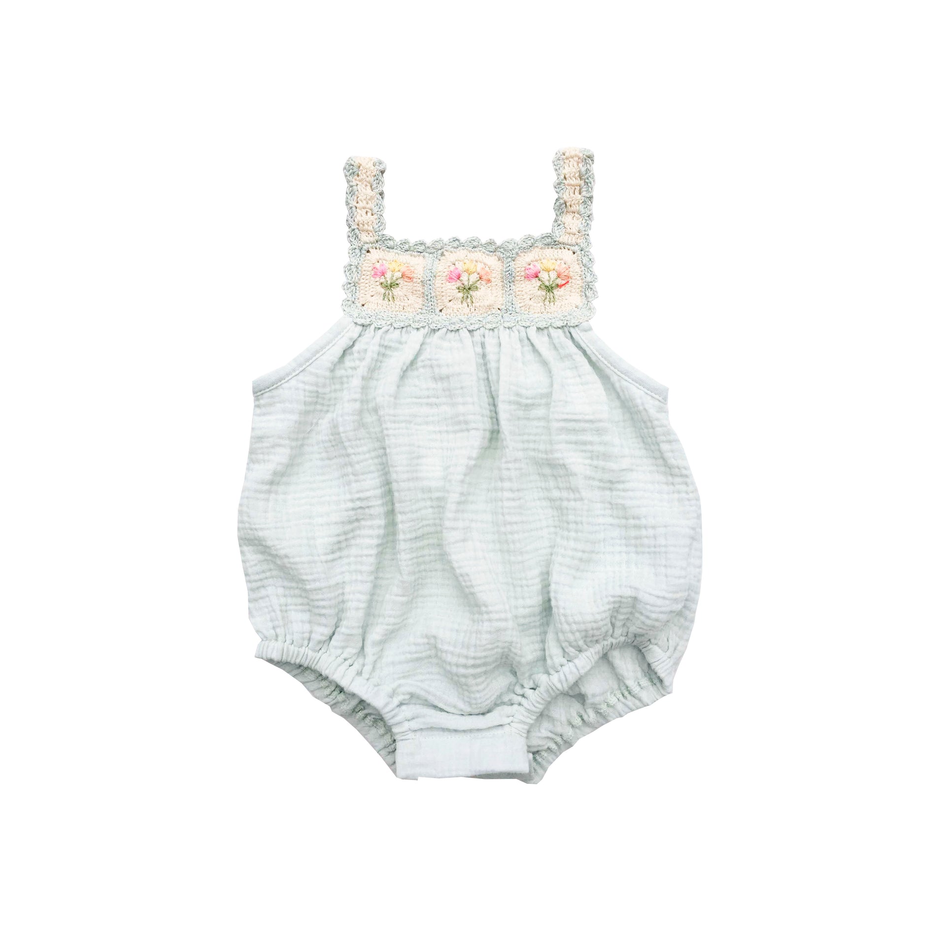 Crochet Bubble Blue Bouquet