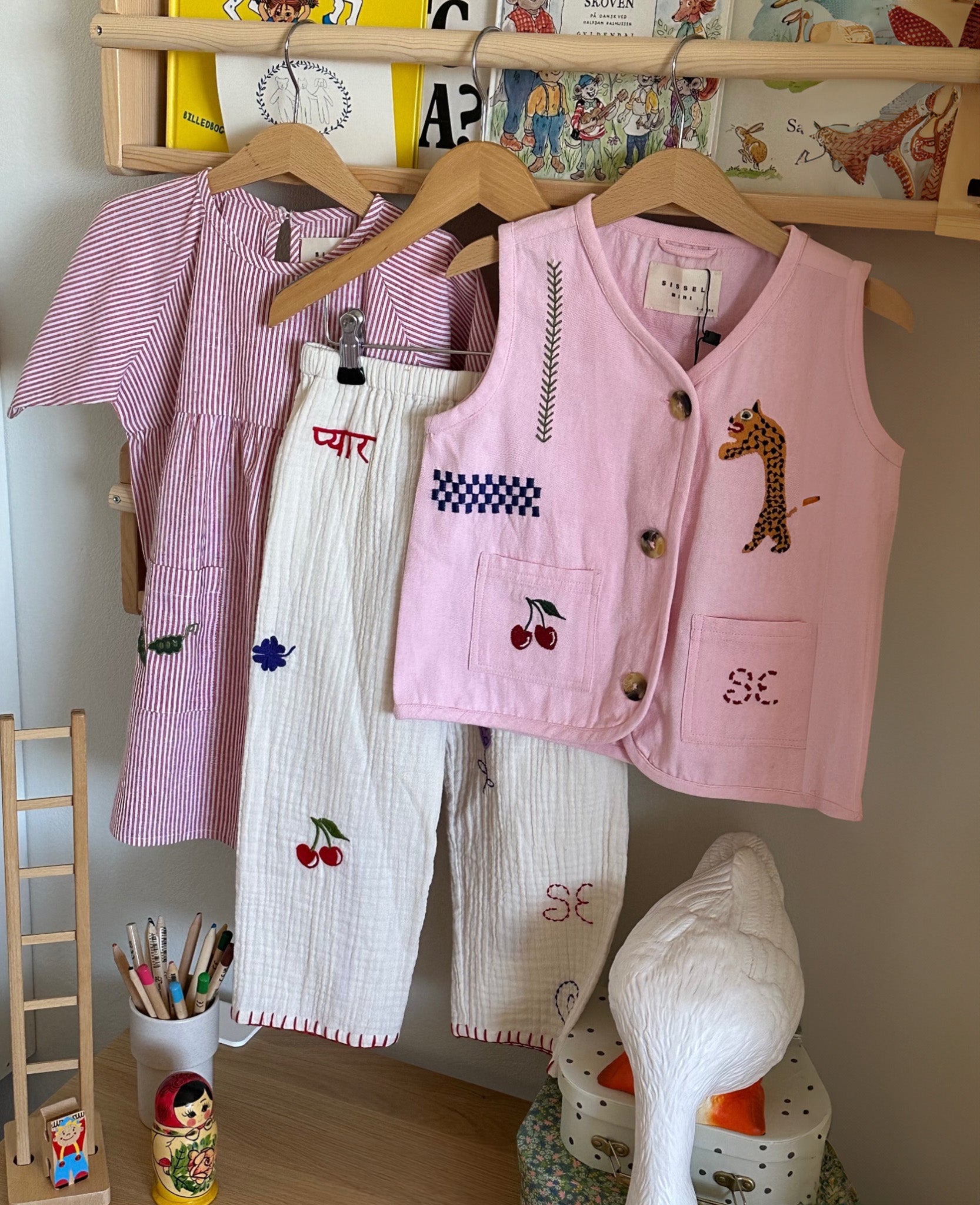 Ellie MINI Vest Pink
