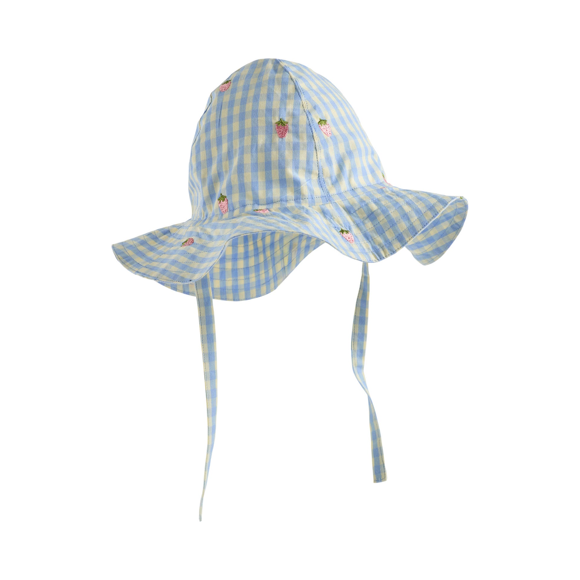 Mille Sunhat Sky Berry Gingham
