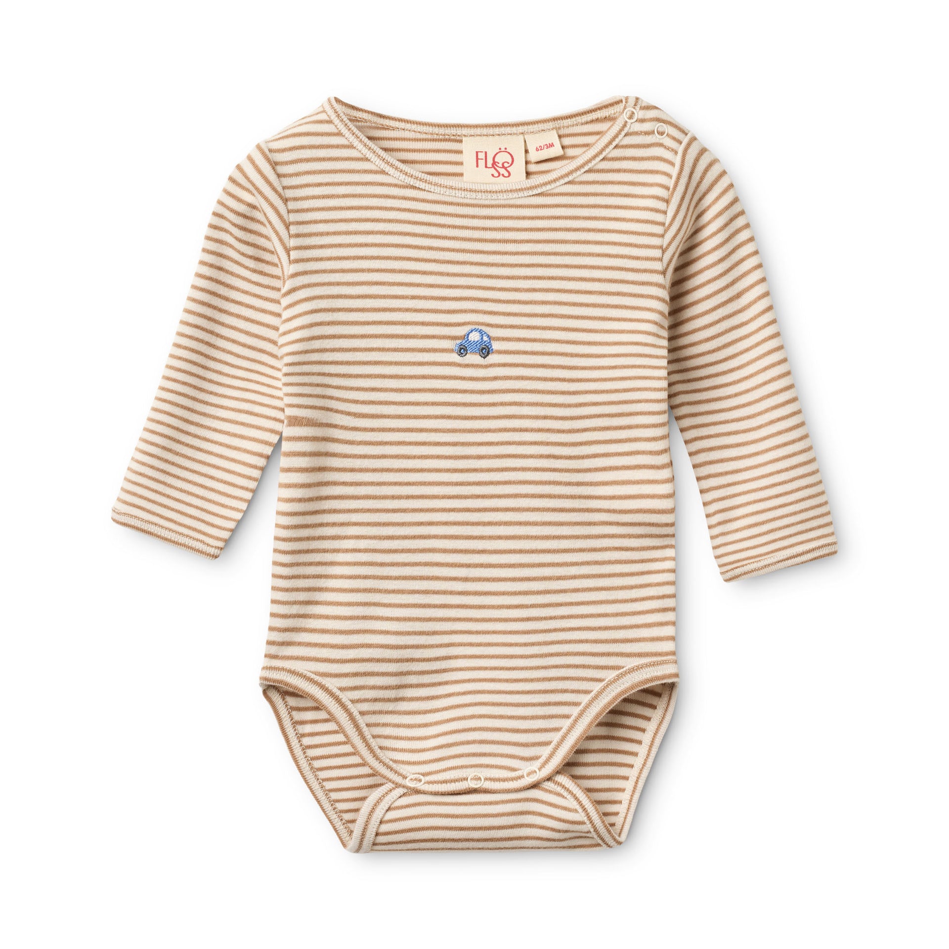 Fresa O-N Bodystocking Stripe Light Brown Stripe