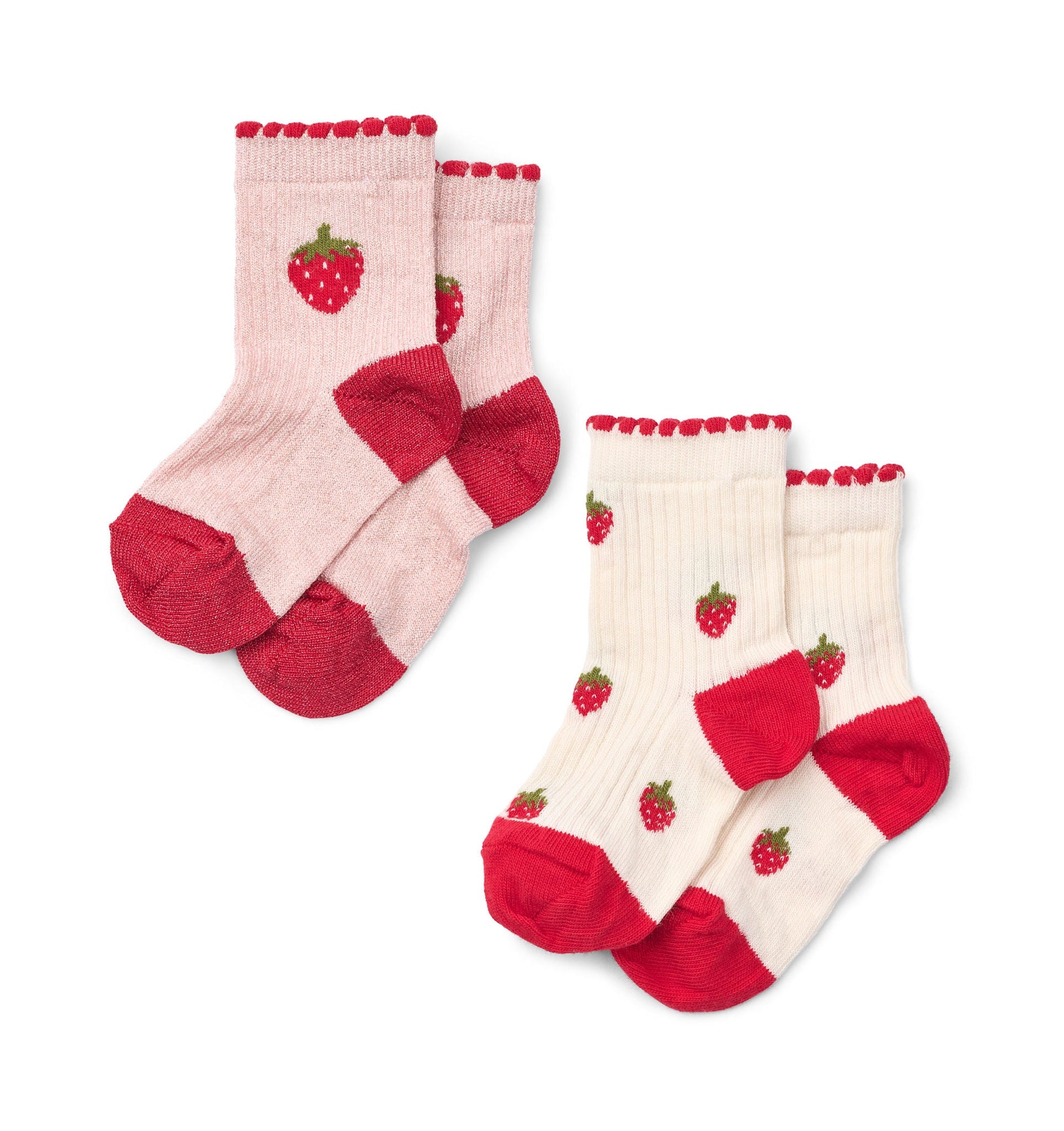 Vibe Socks 2-pack Glitter Berry 2-pack