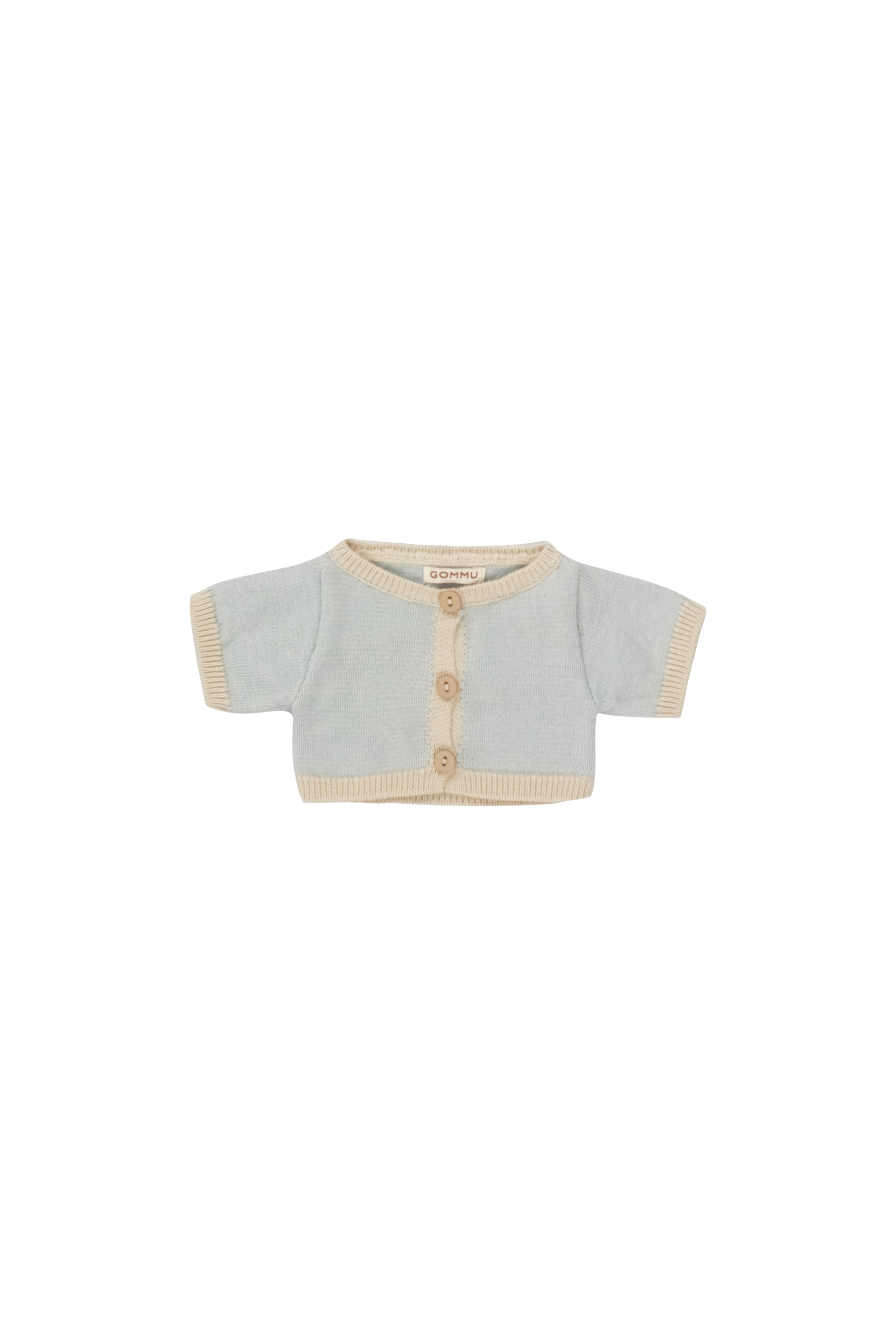 Micro Stripes Cardigan - Blue Sky/Sand