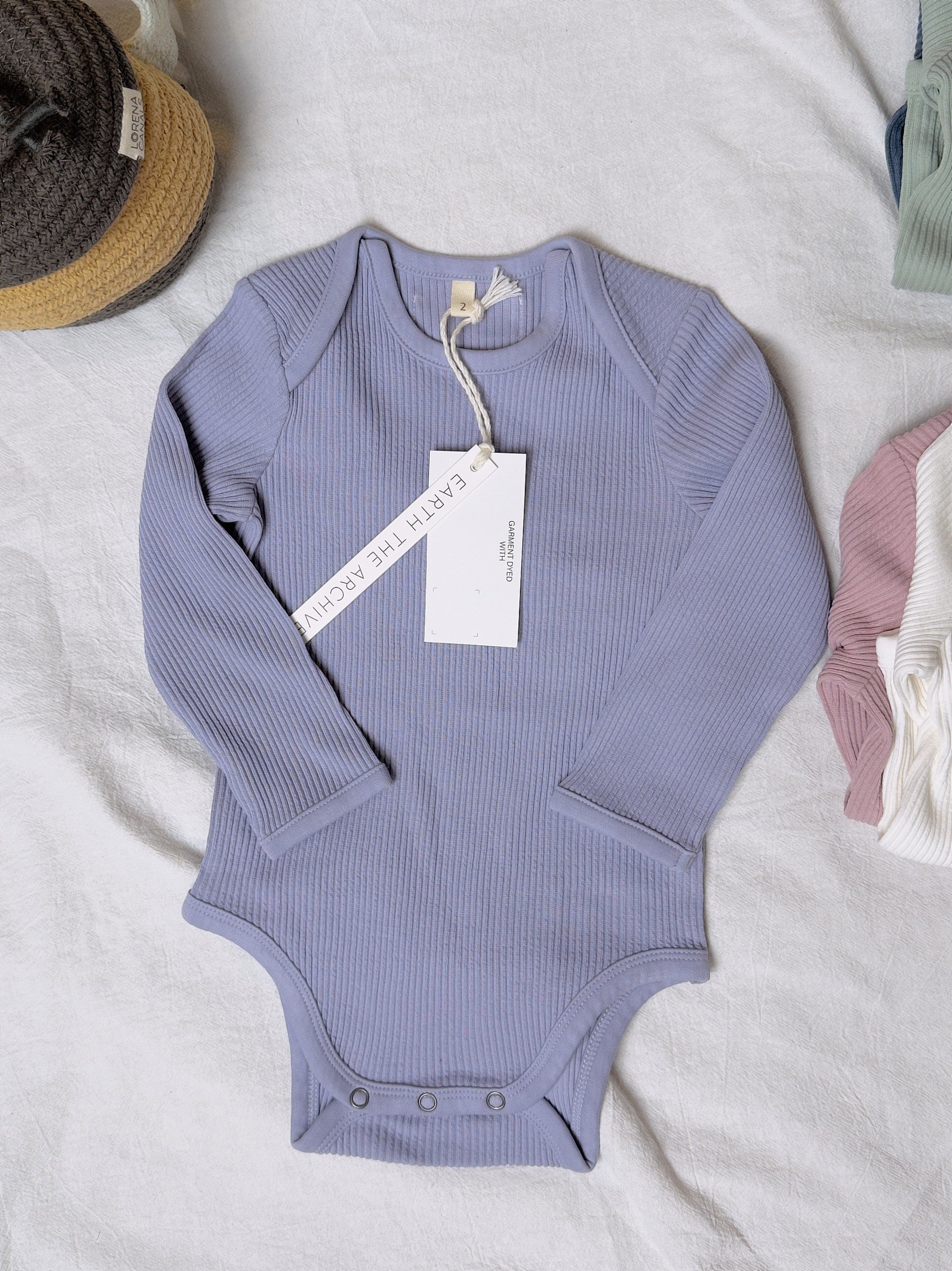 Long Sleeve Baby Suit - Purple