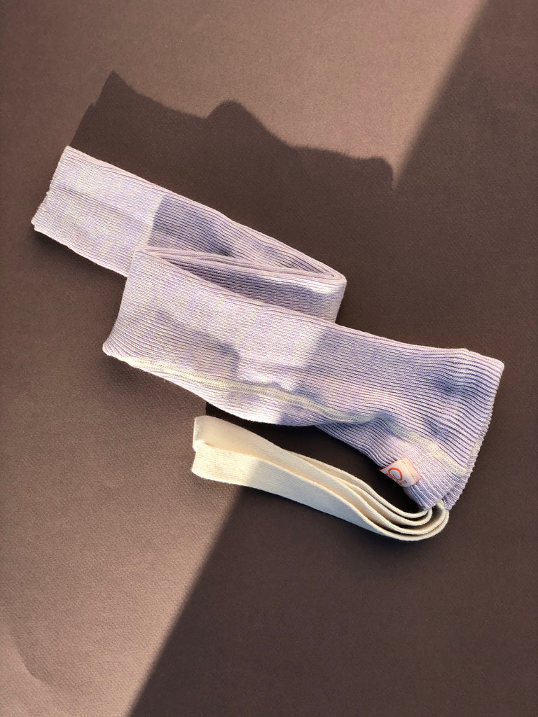Classic Footless Tights Creamy Lavender