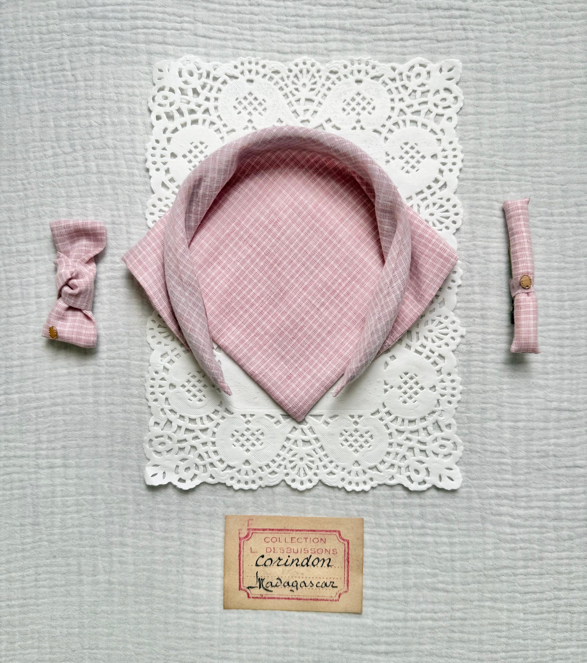 Scarf Headband - Cherry Mist Pink