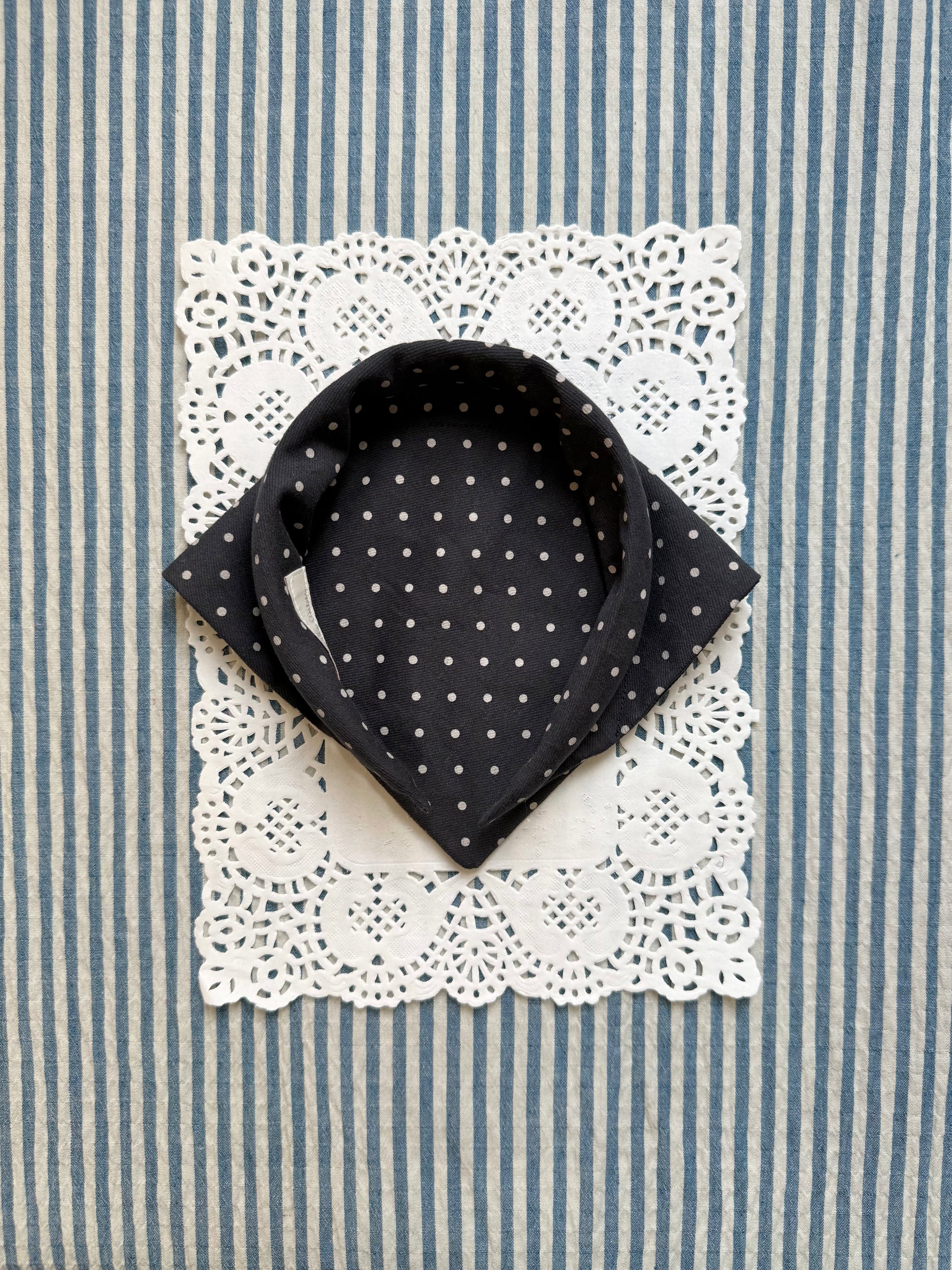 Scarf Headband - Polka Dots
