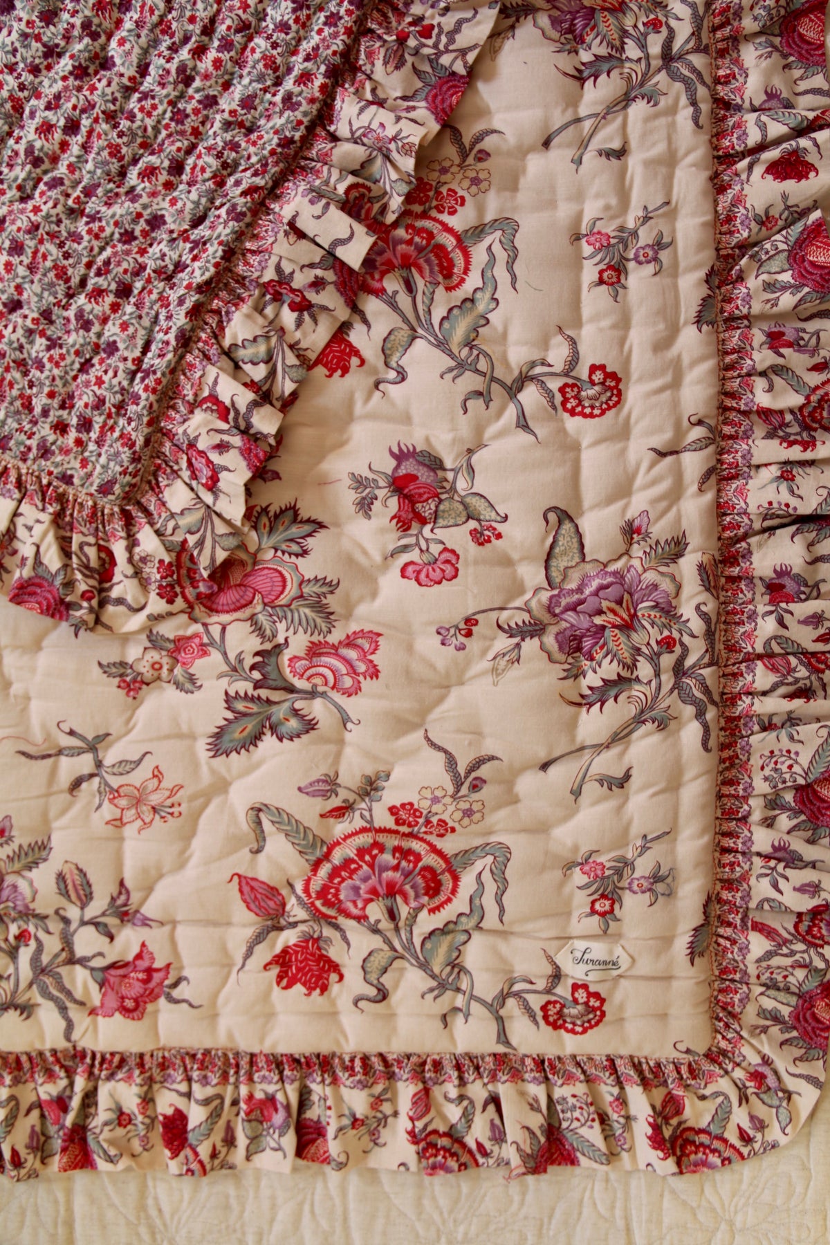 Quilted Blanket Vence Print