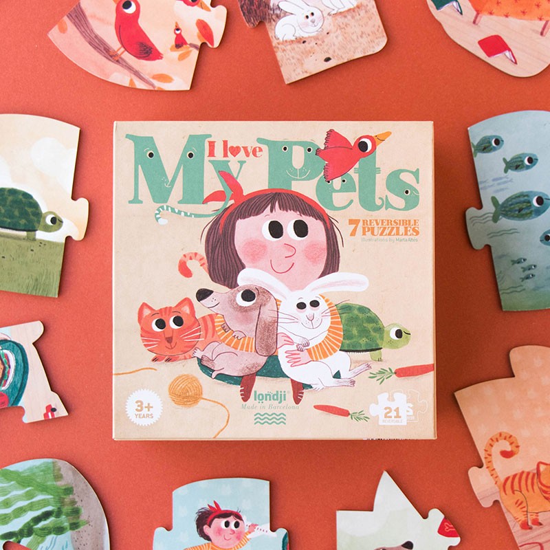 Puzzle - I LOVE MY PETS