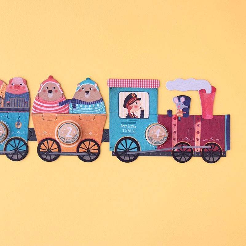 Puzzle - MY LITTLE TRAIN
