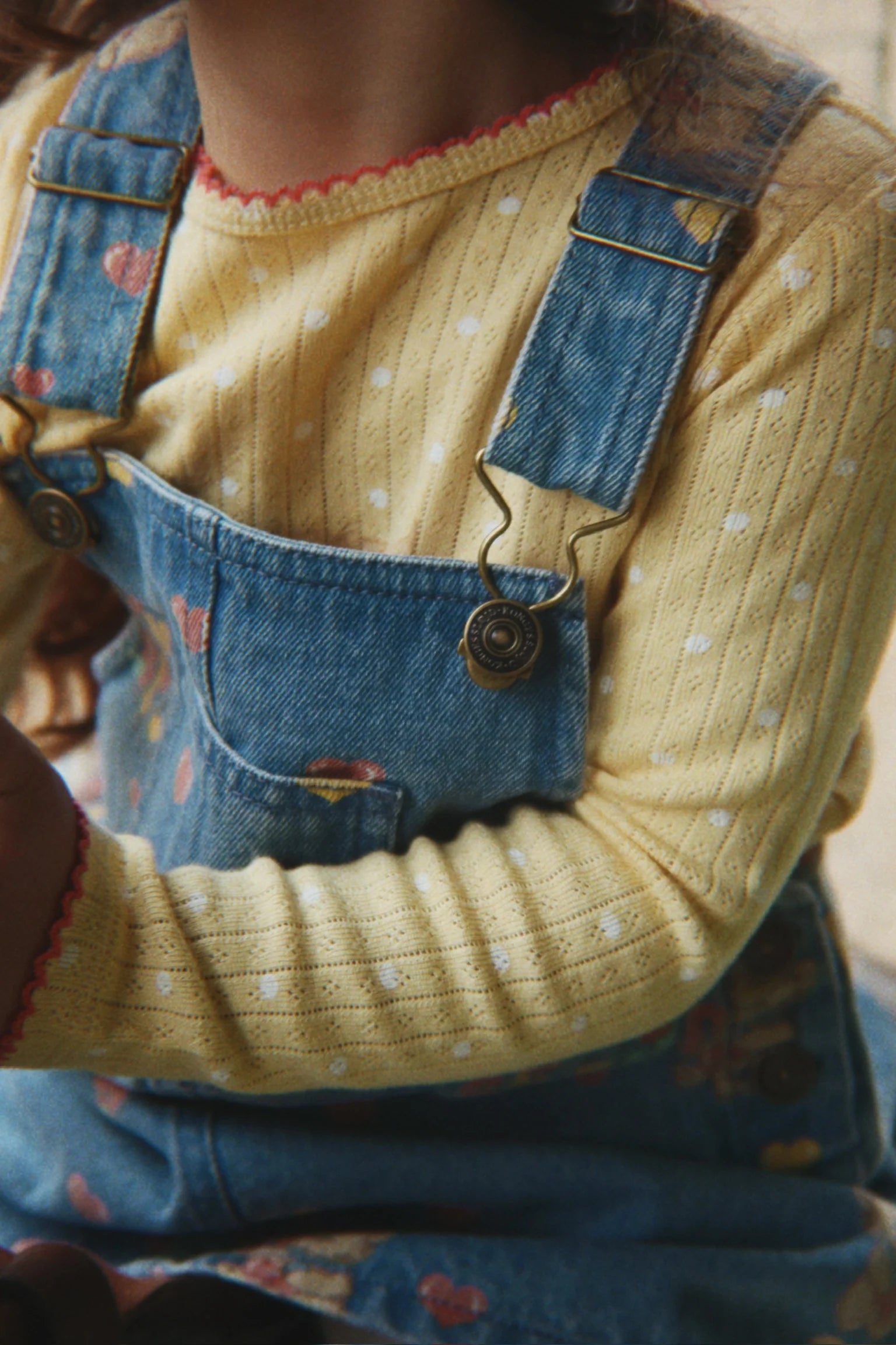 Minnie Blouse GOTS - Dot Golden