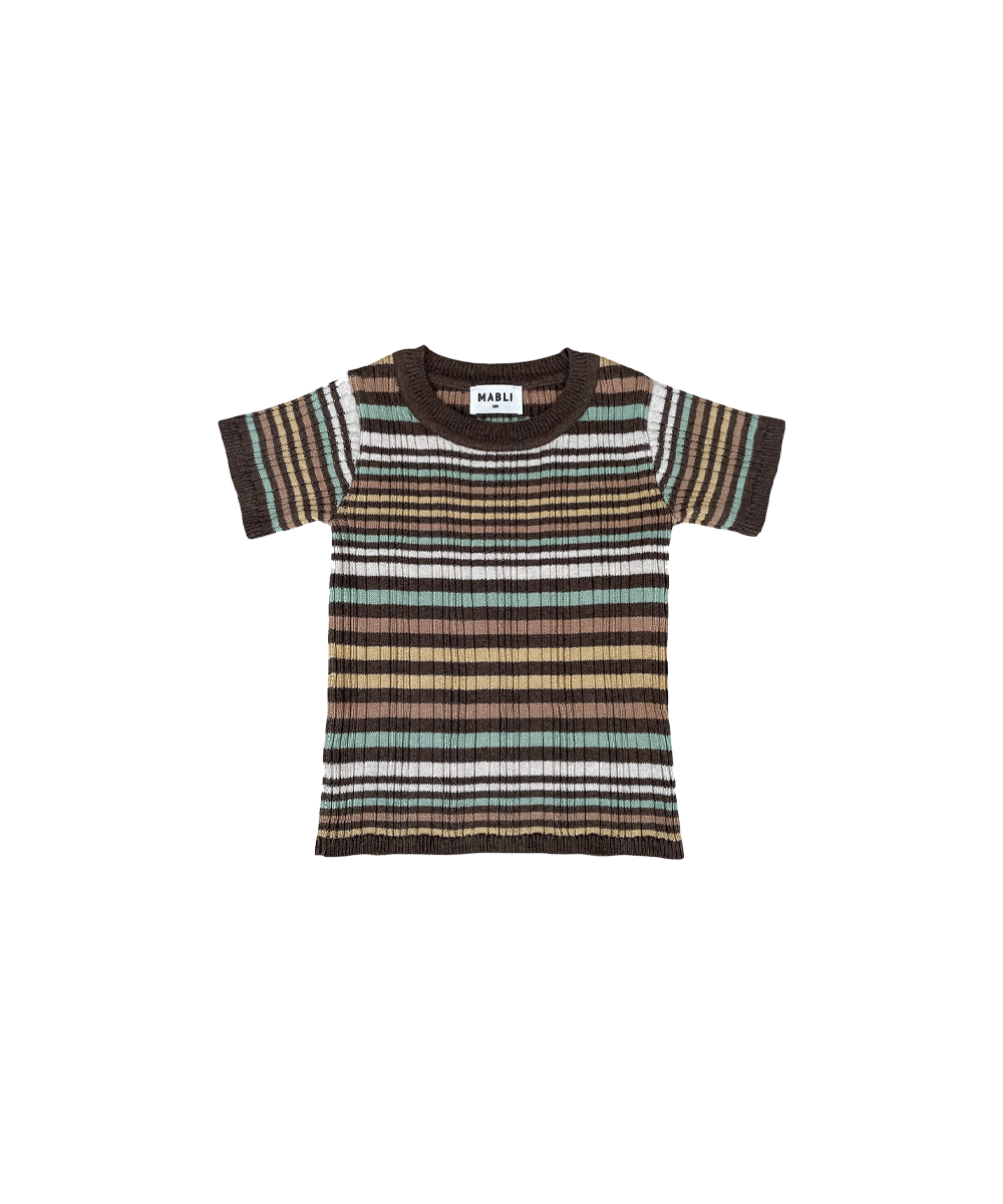 Caravan Tee - Tree House Stripe