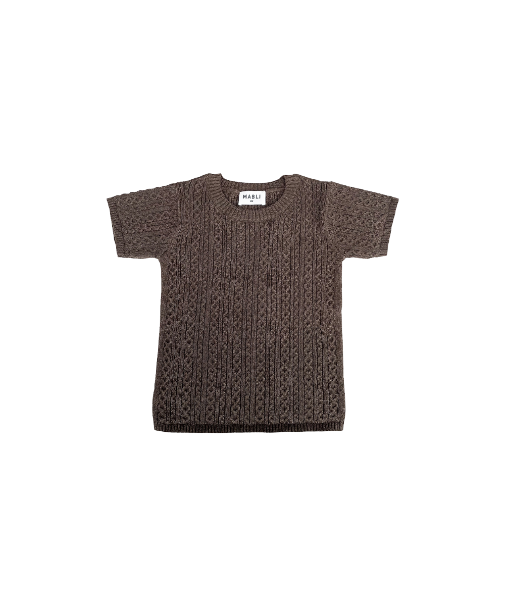Tonnog Tee - Driftwood Melange