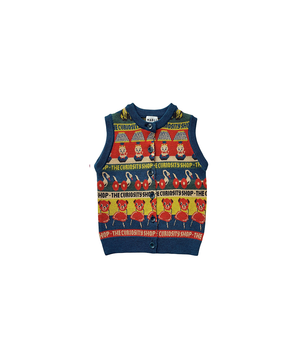 Curiosities Vest - Deep Sea Multi