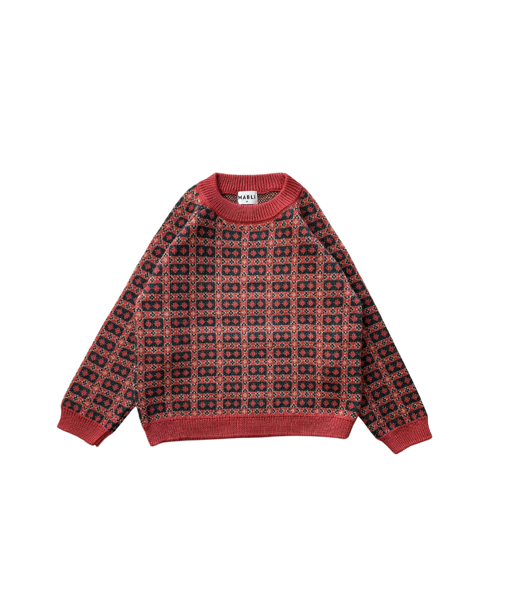 Brae Pullover - Winter Rose
