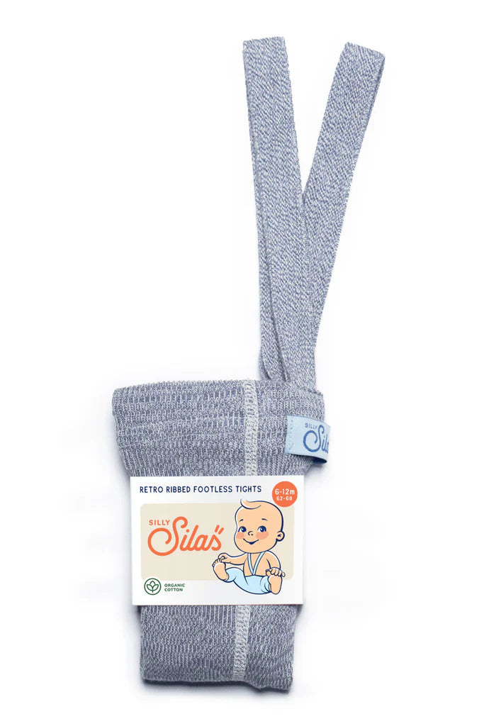 Classic Footless Tights Marshmallow Sky