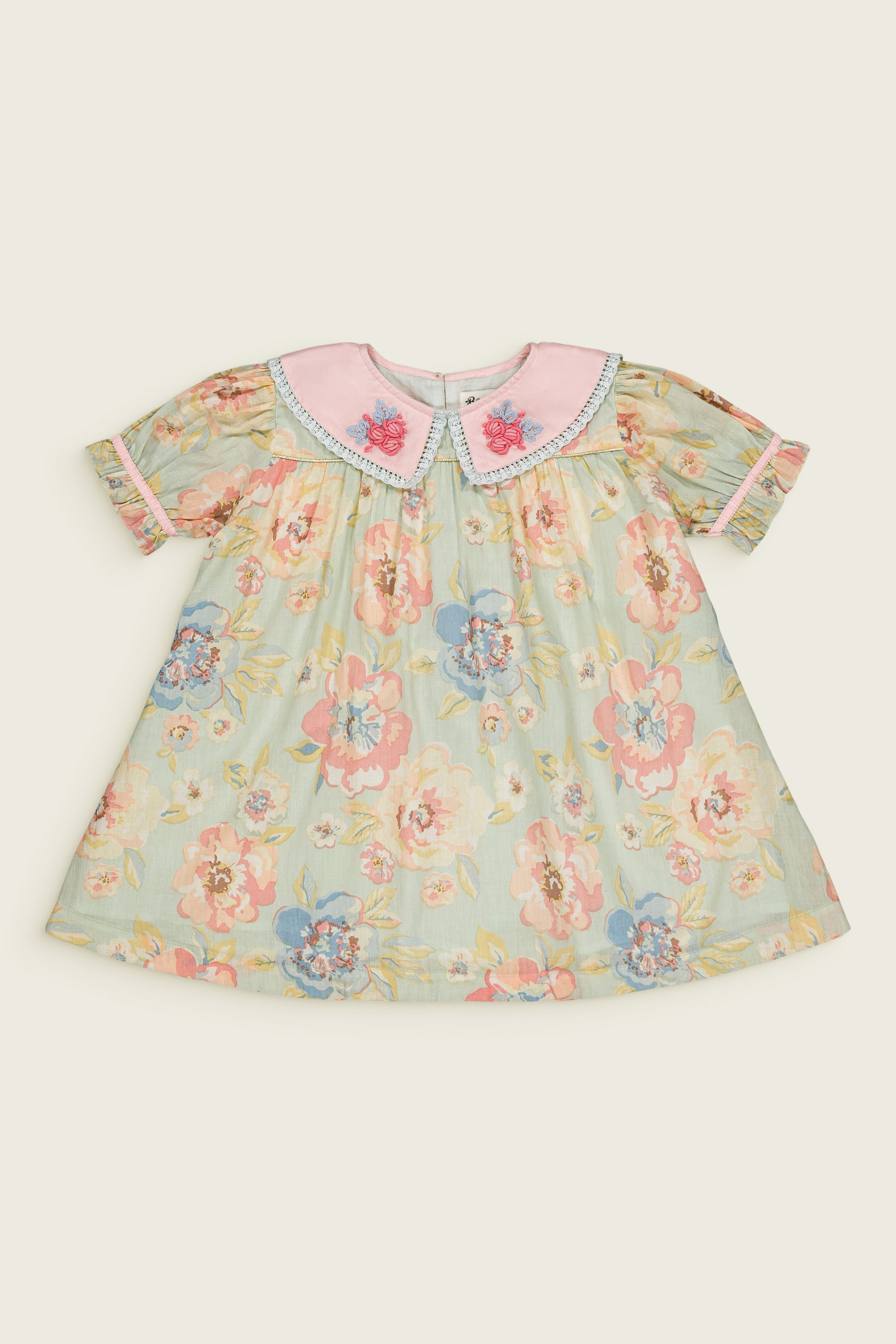 Opaline Blouse/Short dress Watercolor print