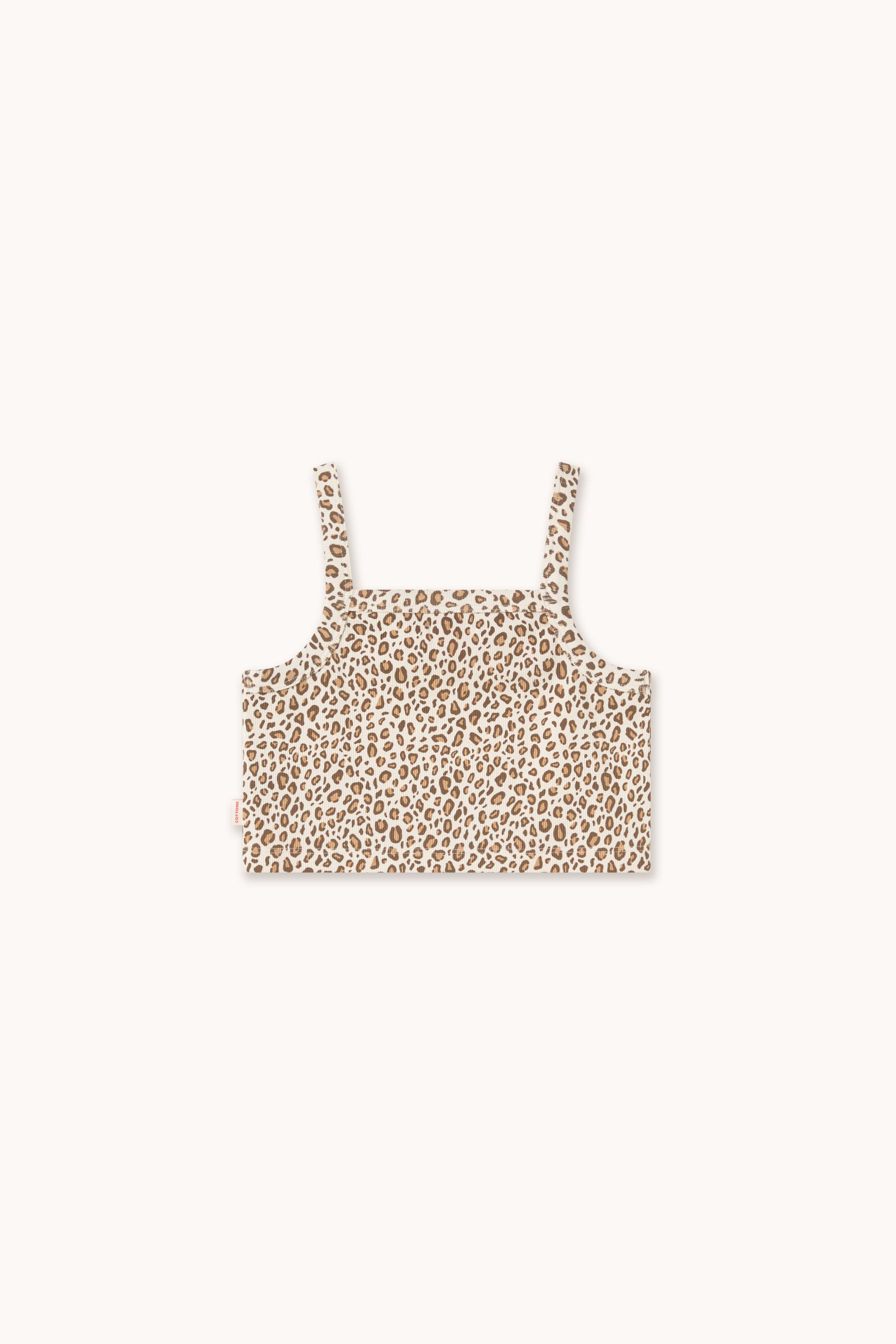 Animal Print Rib Top