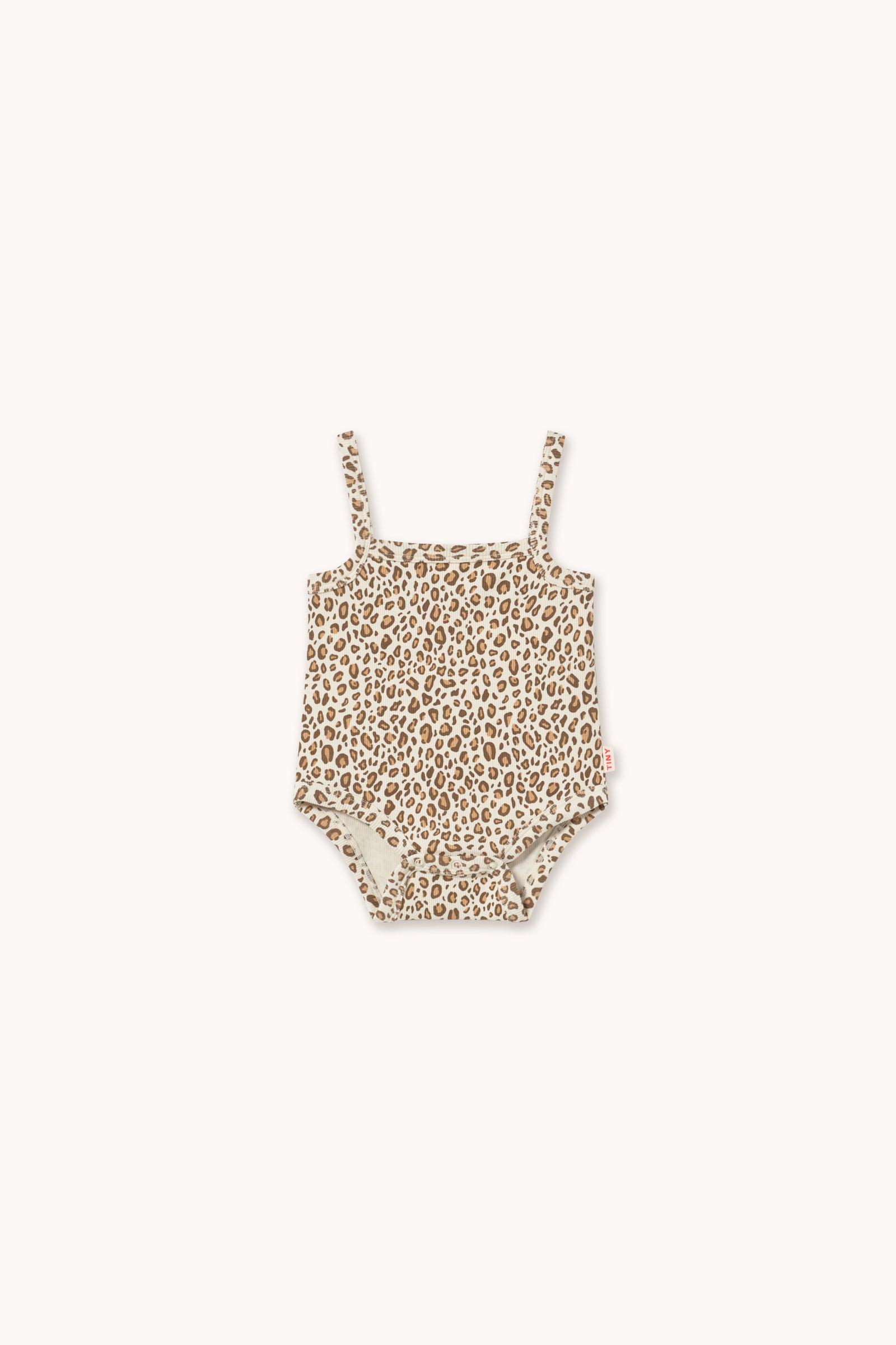 Animal Print Rib Sleeveless Body