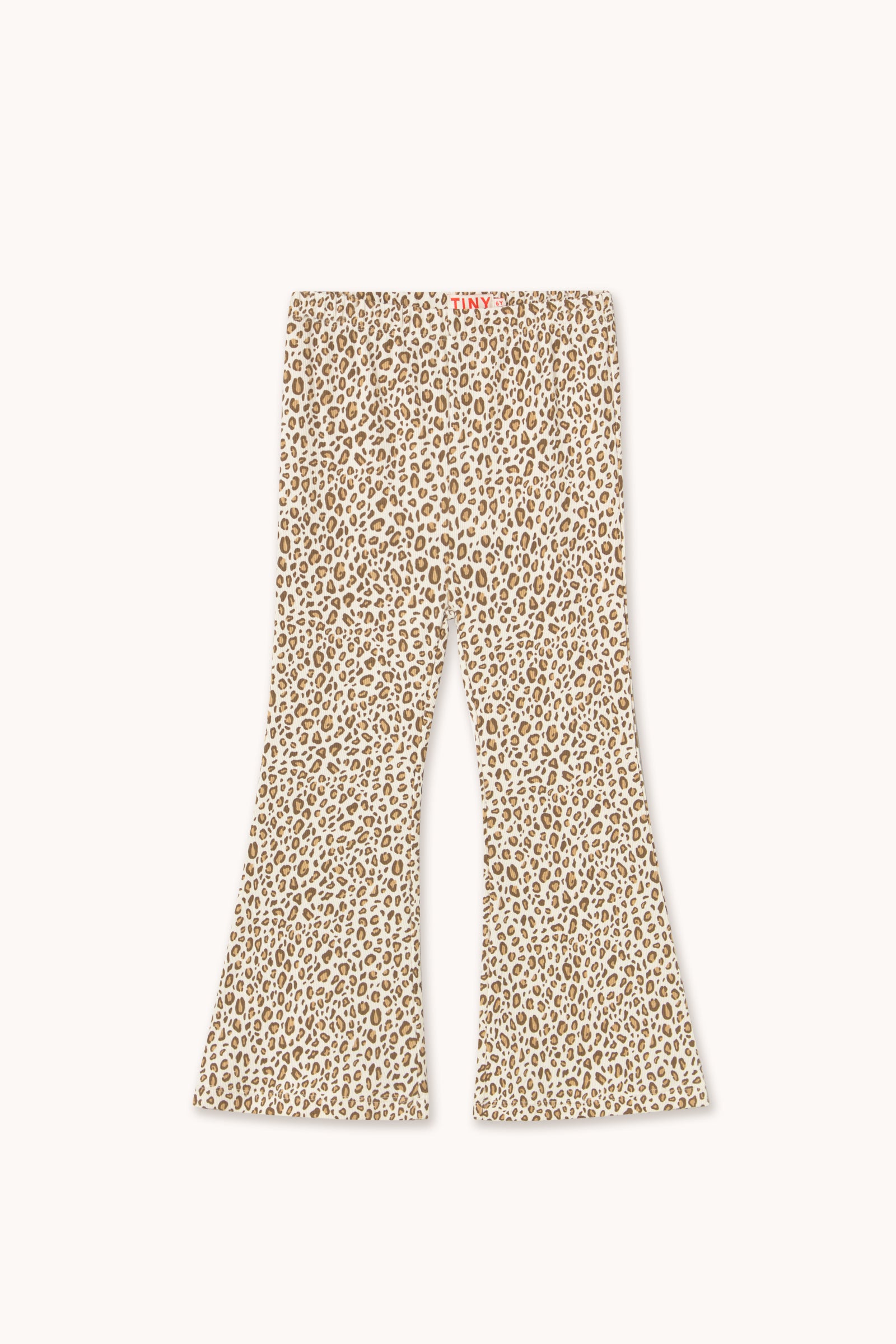 Animal Print Rib Pant