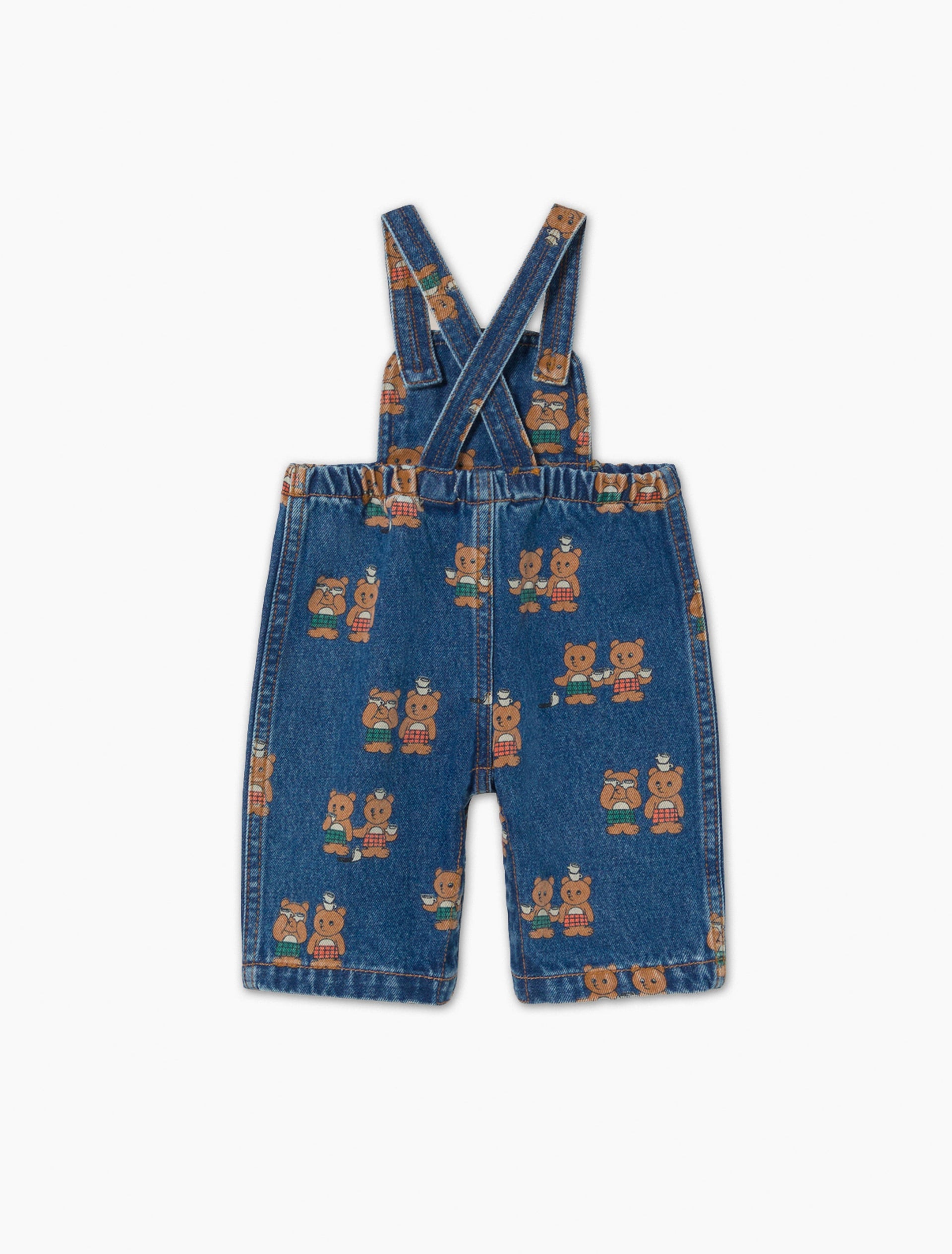 Tiny Tea Room Baby Denim Dungaree Denim Medium Wash