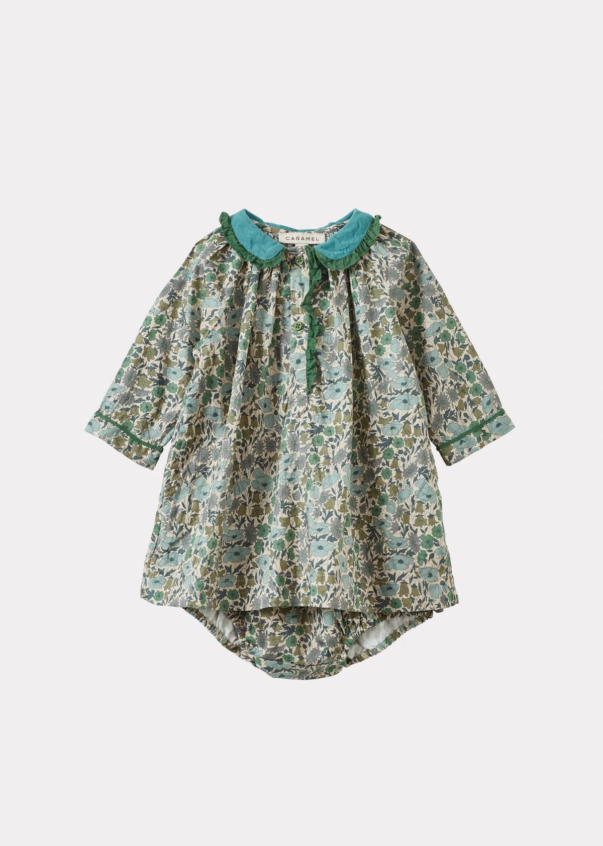 Verdite Baby Cotton Dress - Liberty Poppy & Daisy