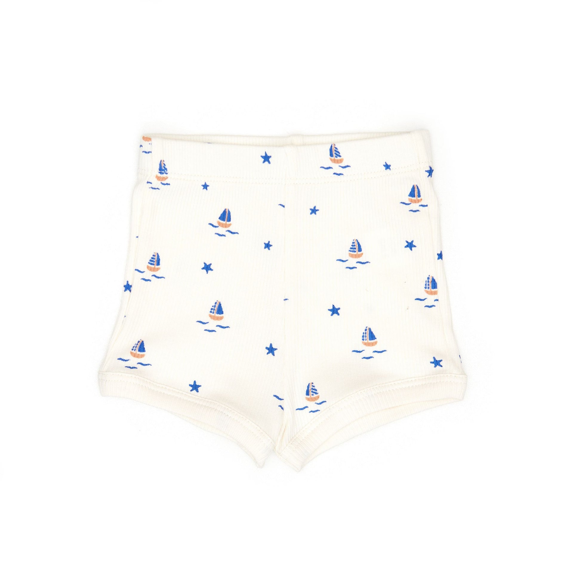 Ribbed short Natural boats