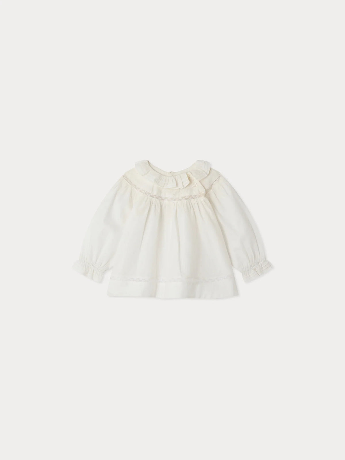 Mouchka Baby Blouse - Blanc Lait